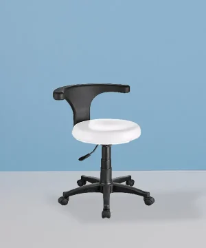 Taburete plano con respaldo Ergo
